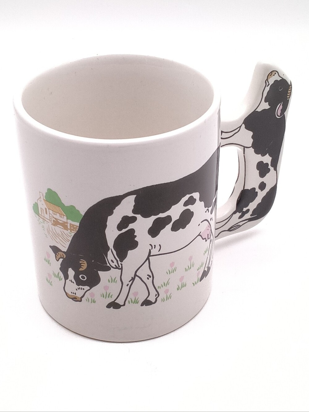 Holy Cow! Vintage 3D Cow Handle Mug – Utterly Perfect!